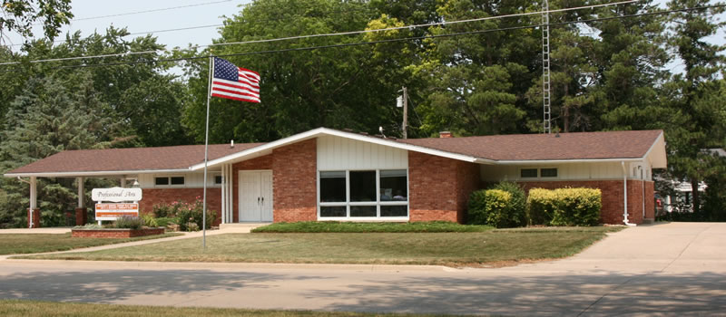 Office photo in summer